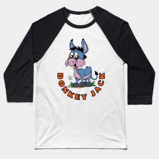 Cute Donkey Jack Oronoco Minnesota Best Friend pet Fritts Cartoons Baseball T-Shirt